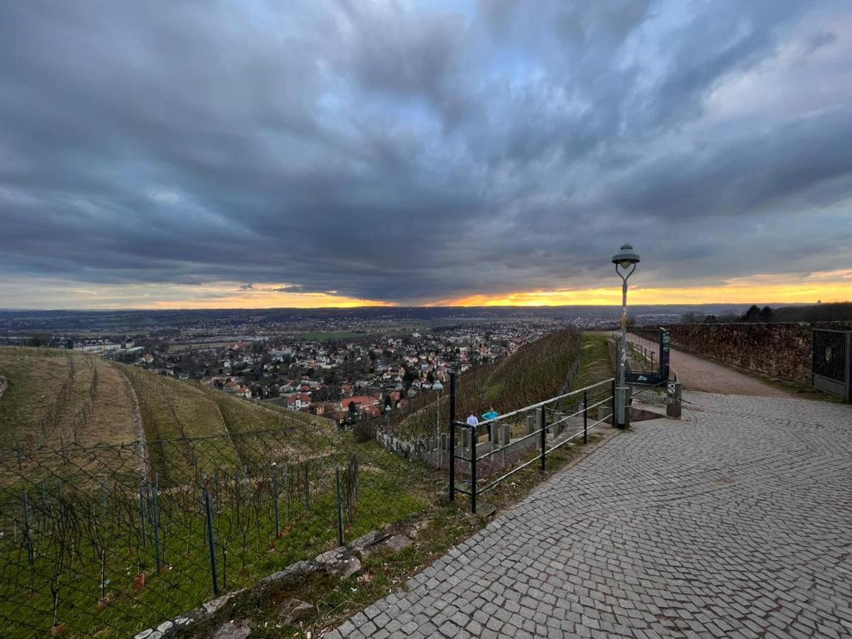 Alte Post Altwahnsdorf Appartement Radebeul Buitenkant foto